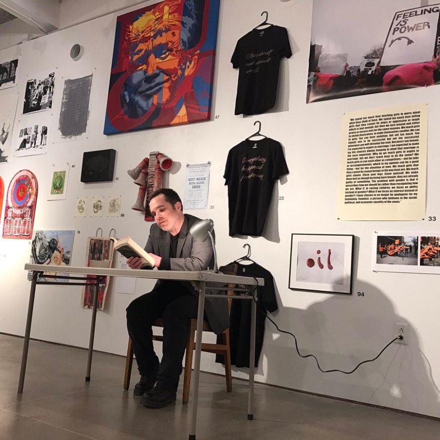 Activist Art Exhibition Arendt Reading